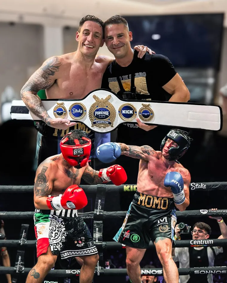 Cris Grosz con El Momo, Campeón · Párense de Manos 2