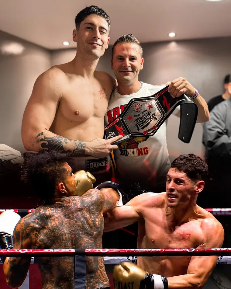Cris Grosz con Shelao, Campeón · Stream Fighters 4